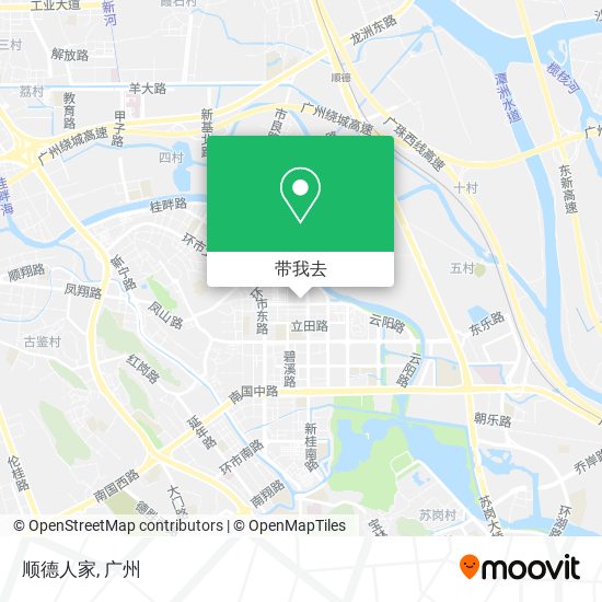 顺德人家地图