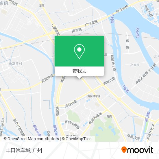 丰田汽车城地图
