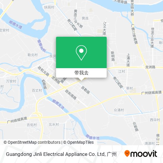 Guangdong Jinli Electrical Appliance Co. Ltd地图