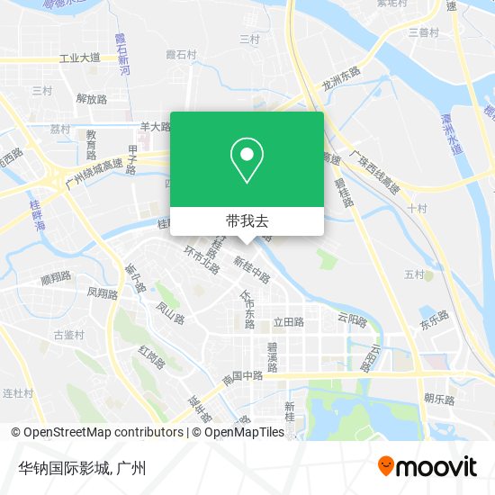华钠国际影城地图