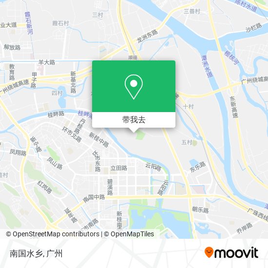 南国水乡地图