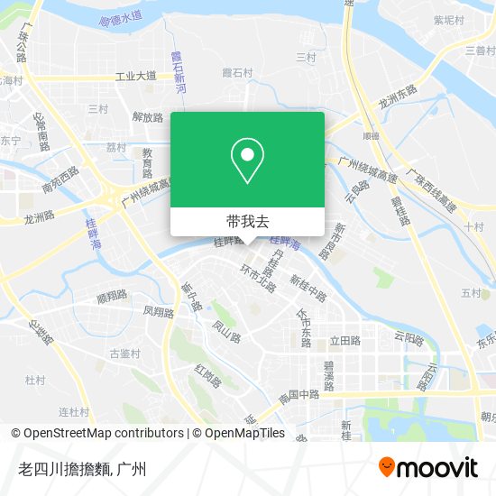 老四川擔擔麵地图