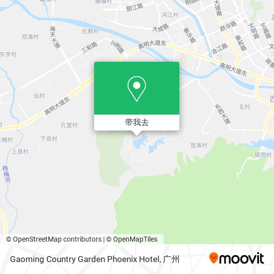 Gaoming Country Garden  Phoenix Hotel地图