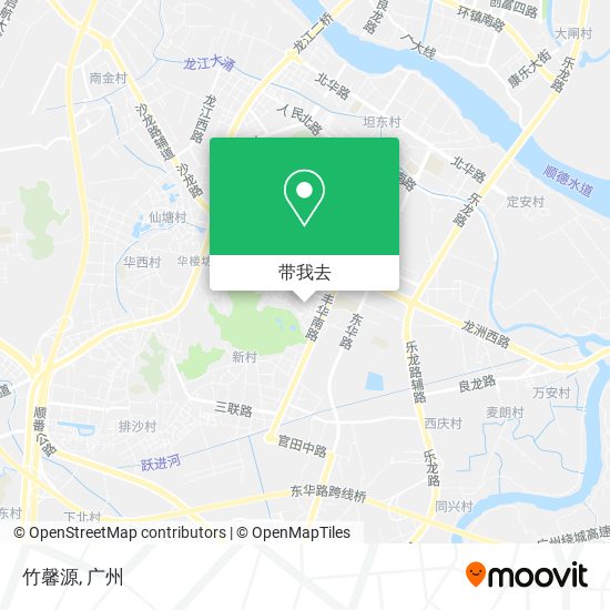 竹馨源地图