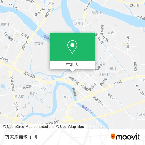 万家乐商场地图
