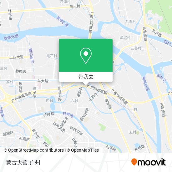蒙古大营地图