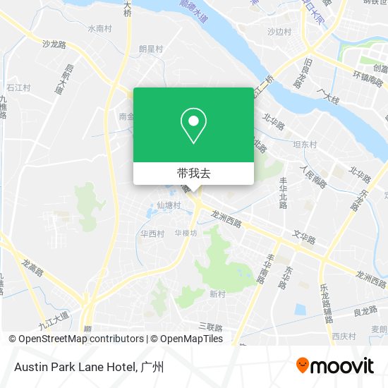 Austin Park Lane Hotel地图