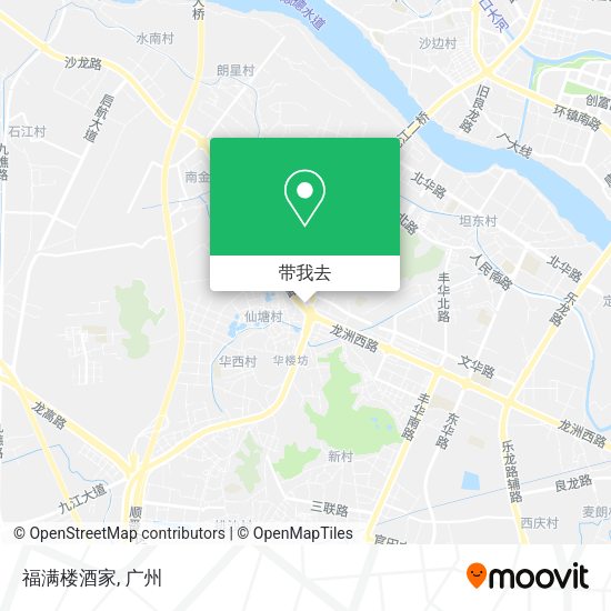 福满楼酒家地图