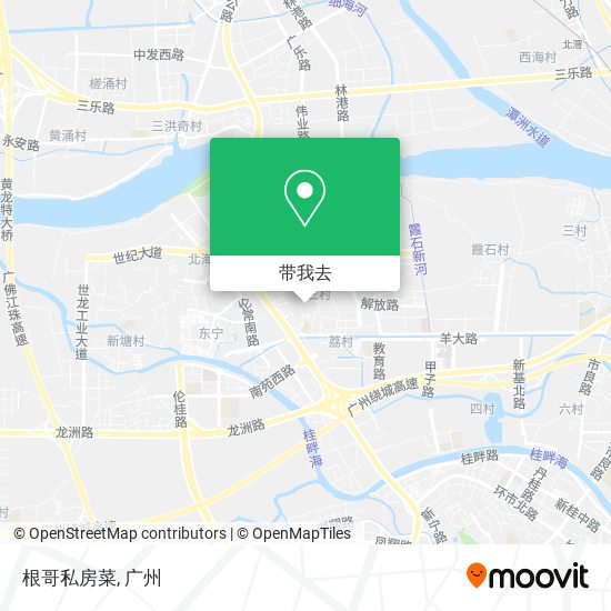 根哥私房菜地图