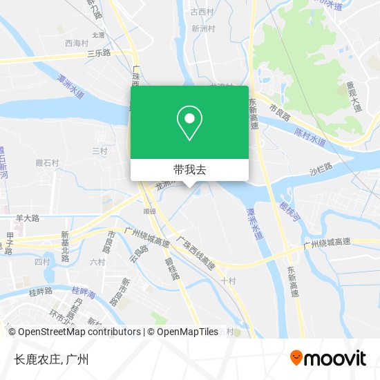 长鹿农庄地图