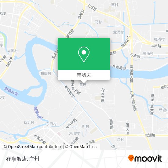 祥順飯店地图