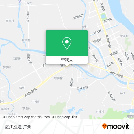 湛江渔港地图