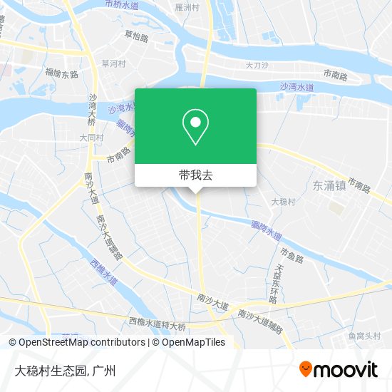 大稳村生态园地图