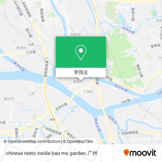 chinese resto inside bao mo garden地图