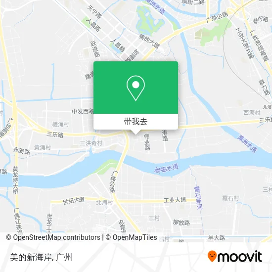 美的新海岸地图