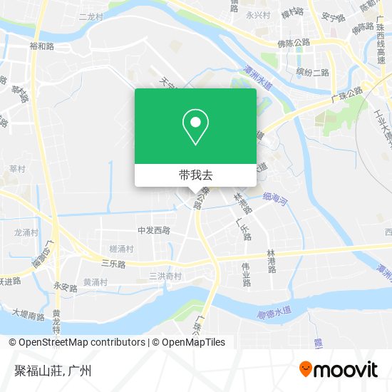 聚福山莊地图