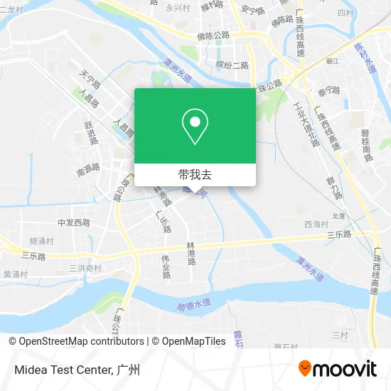 Midea Test Center地图