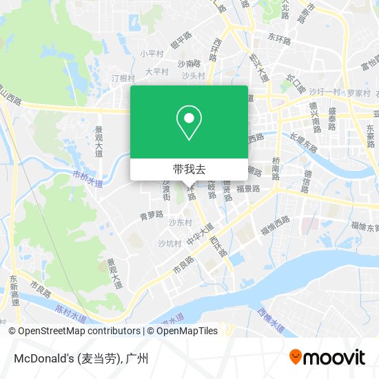 McDonald's (麦当劳)地图