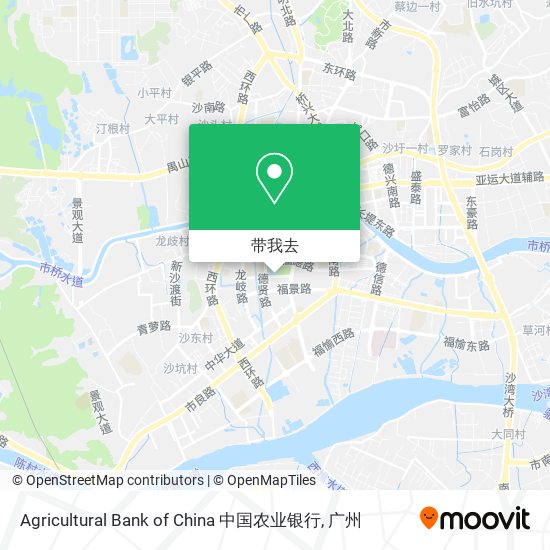 Agricultural Bank of China 中国农业银行地图