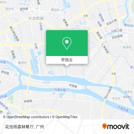 花池雨森林餐厅地图