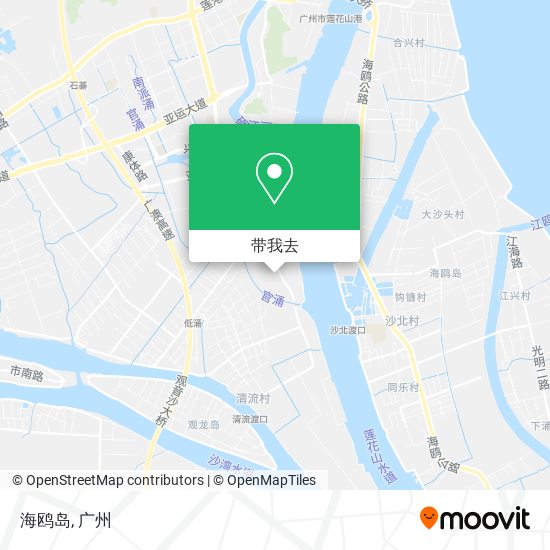 海鸥岛地图