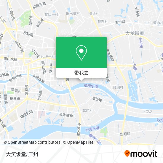 大笑饭堂地图