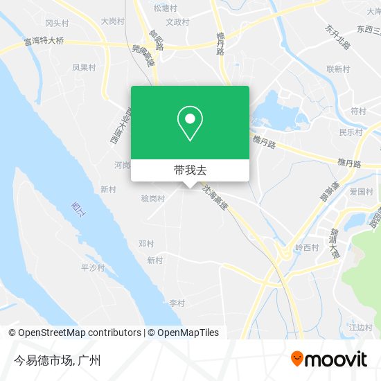 今易德市场地图