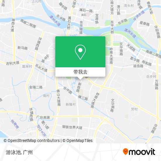游泳池地图