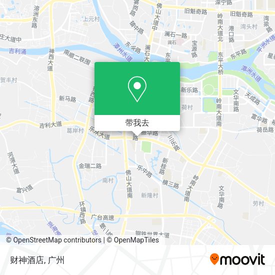 财神酒店地图
