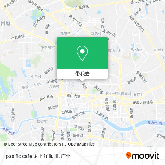 pasific cafe 太平洋咖啡地图