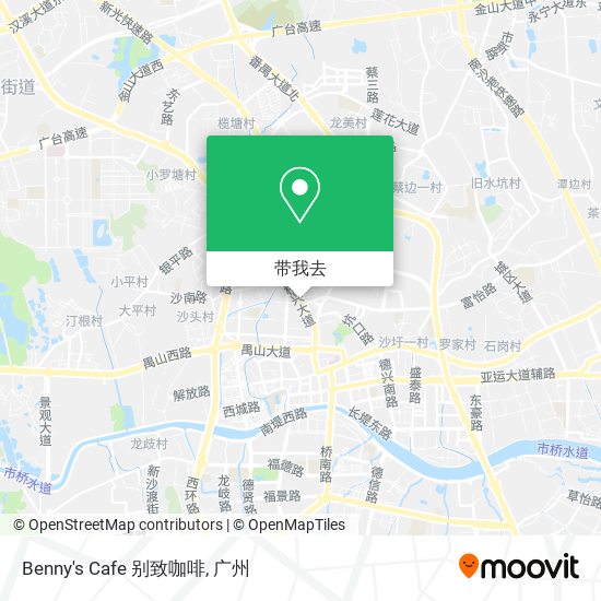 Benny's Cafe 别致咖啡地图