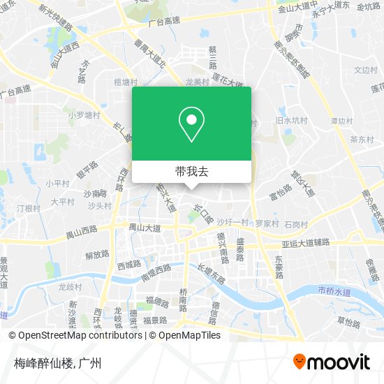 梅峰醉仙楼地图