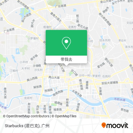 Starbucks (星巴克)地图