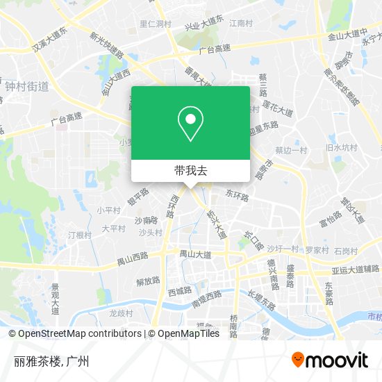 丽雅茶楼地图