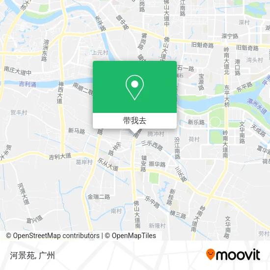河景苑地图
