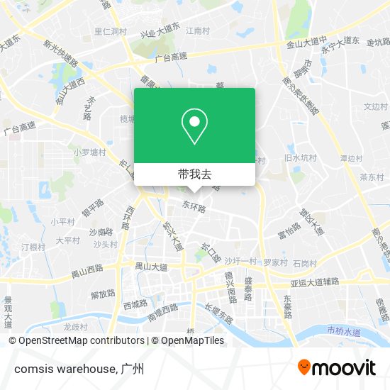 comsis warehouse地图