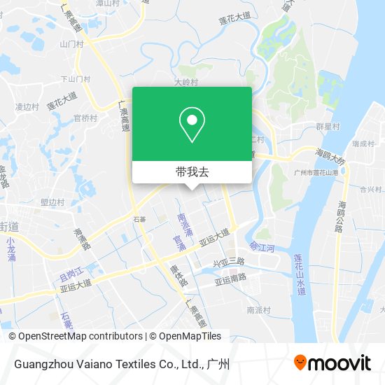 Guangzhou Vaiano Textiles Co., Ltd.地图