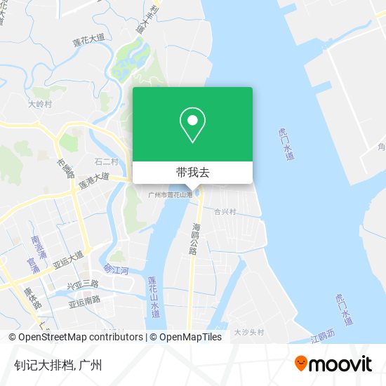 钊记大排档地图