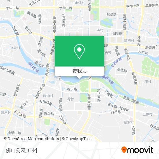佛山公园地图
