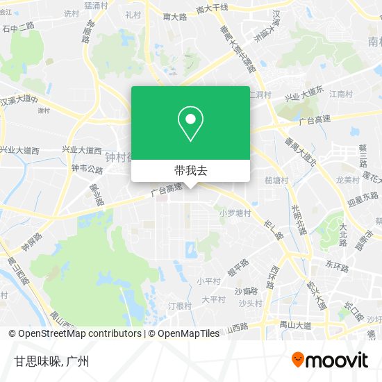 甘思味哚地图