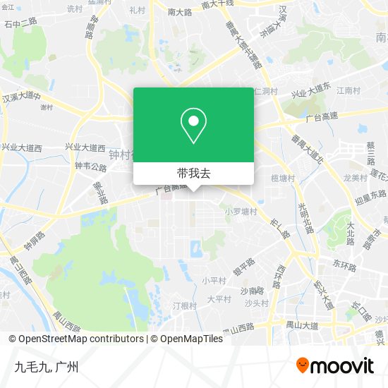 九毛九地图