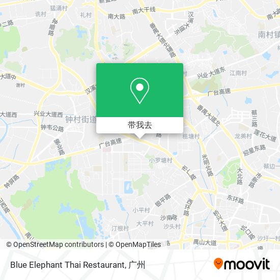 Blue Elephant Thai Restaurant地图