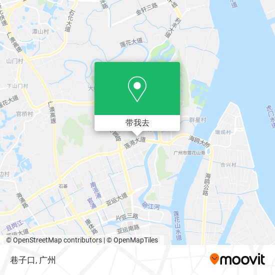 巷子口地图