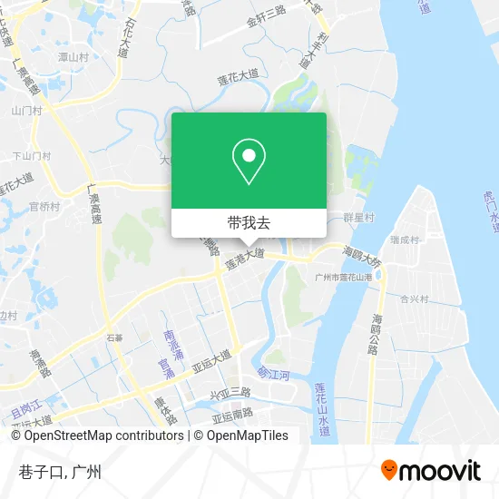 巷子口地图
