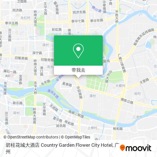 碧桂花城大酒店 Country Garden Flower City Hotel地图