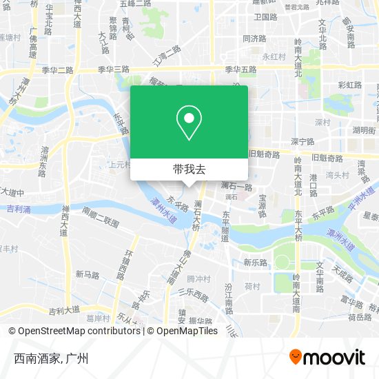 西南酒家地图
