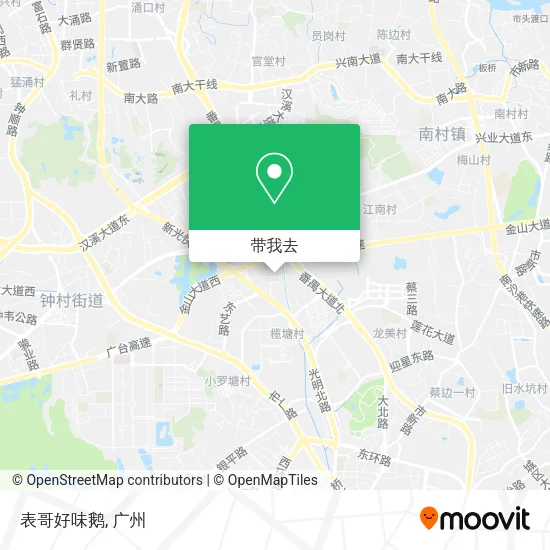 表哥好味鹅地图