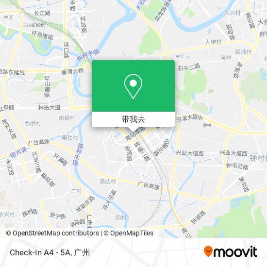 Check-In A4 - 5A地图