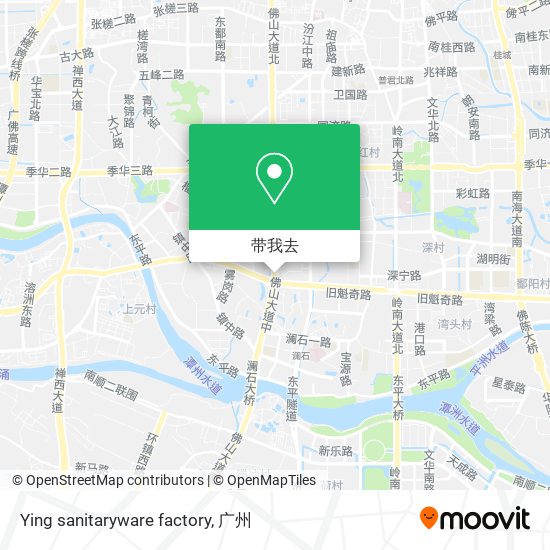 Ying sanitaryware factory地图