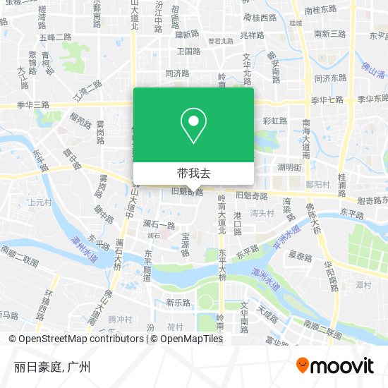 丽日豪庭地图